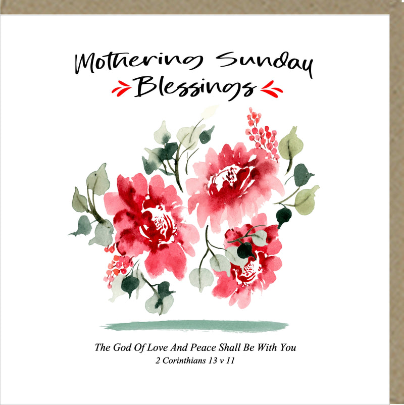 Mothering Sunday Blessings Greetings Card
