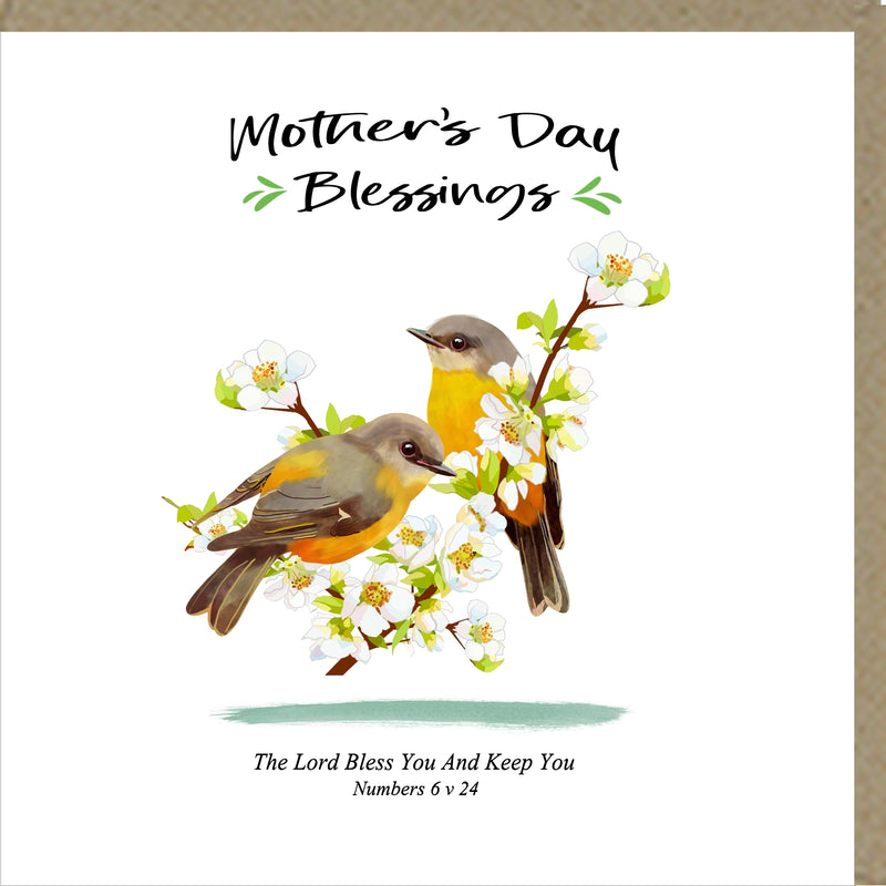 Mothers Day Blessings Greetings Card