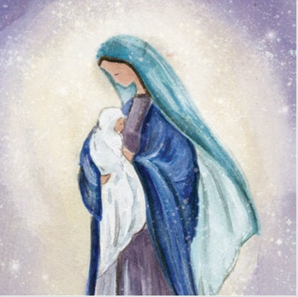 Mother and Child Christmas Cards (Pack of 10)