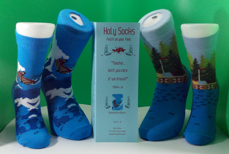 Holy Socks Calming the Storm (adult)