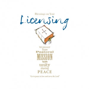 Blessings on Your Licensing Greeting Card