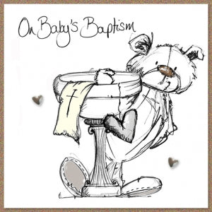 Tracey Russell - On Baby's Baptism Card