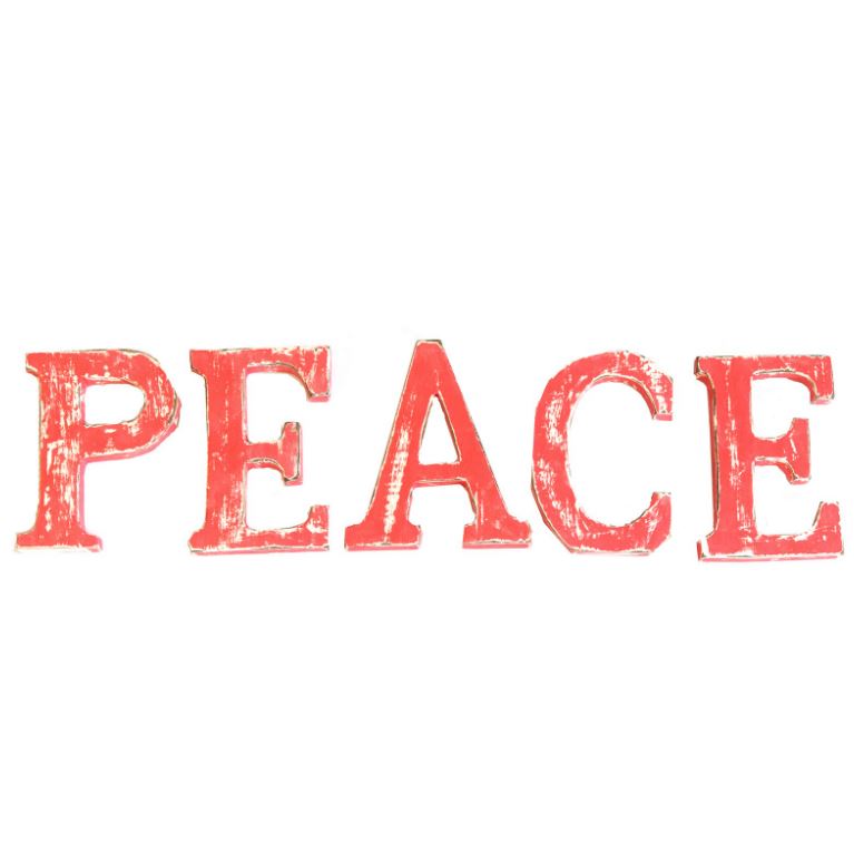 Shabby Chic Letters - PEACE