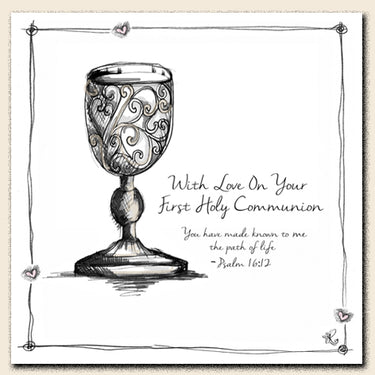 Tracey Russell - With Love on Your First Holy Communion Card