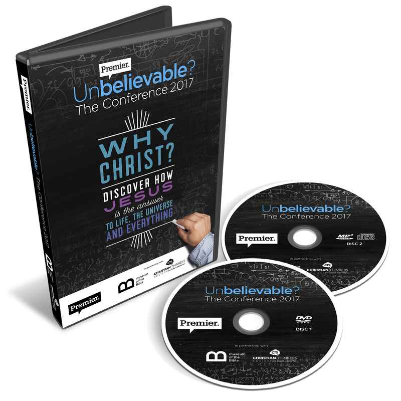 Unbelievable? 2017 DVD - Why Christ? Discover how Jesus is the answer to life the Universe and everything