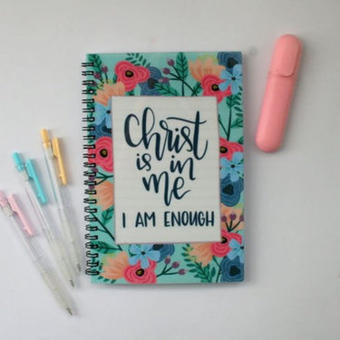 Christ Is In Me A5 Notebook