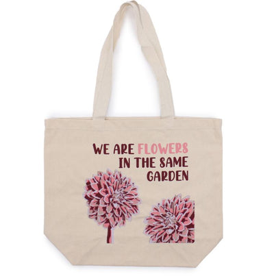 Printed Cotton Bag - Flowers