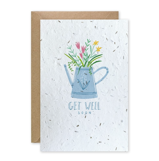 Plantable Seed Card- Get Well Soon