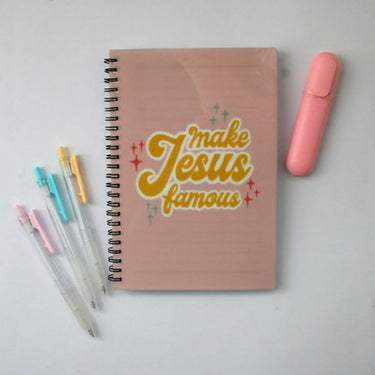 Make Jesus Famous A5 Notebook