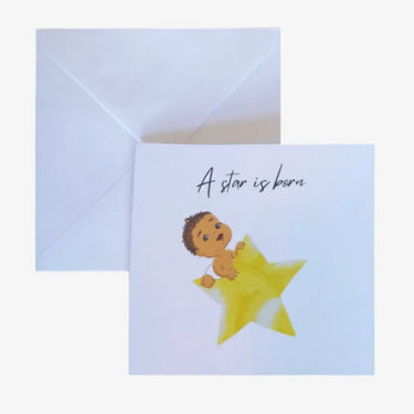 Star Baby Greeting Card