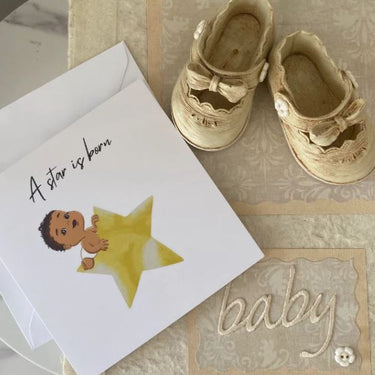 Star Baby Greeting Card